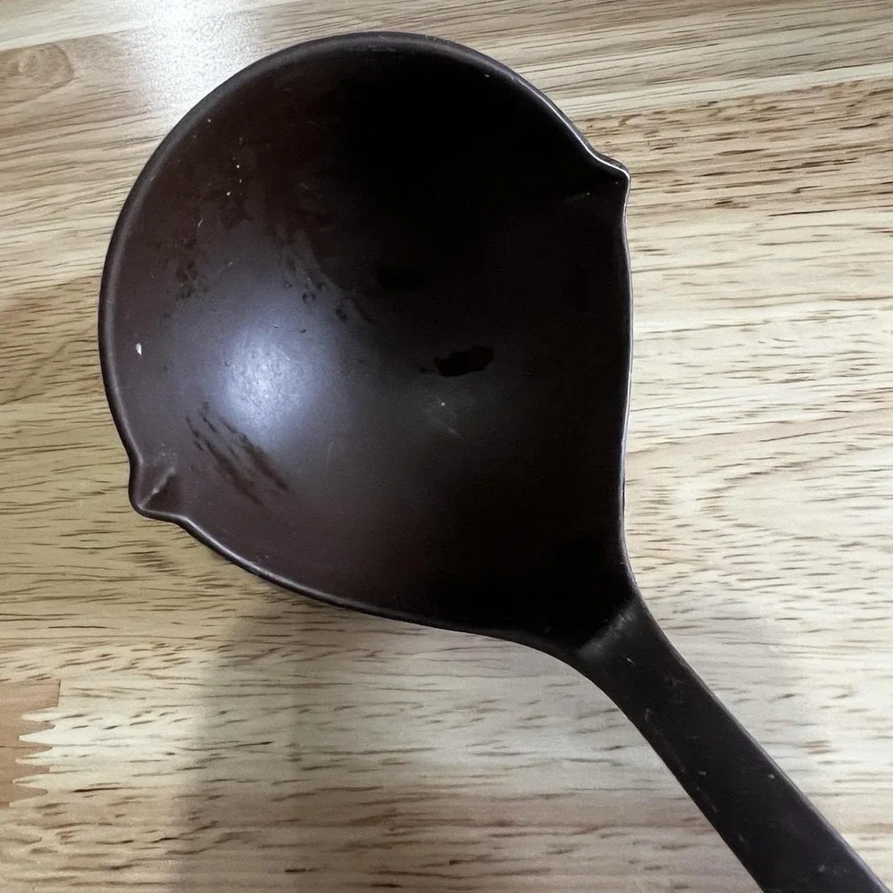 Ekco Brown #2 Nylon Soup/Sauce Ladle USA Dishwasher Safe Kitchen Utensil 11